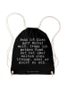 Mr. & Mrs. Panda Jutebeutel Wenn ich nicht mehr... mit Spruch in Schwarz