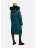 Navahoo Wintermantel Umay in Ocean Green