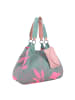 Fritzi aus Preußen Izzy Medium Limited Leaves Schultertasche 42 cm in salbei pink