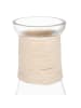 GIFTDECOR Flasche in geflochtener Schnur in Braun, (B) 20 x (H) 48 x (L) 20 cm