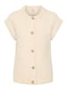 b. young BYOKSANA VEST - oversize in Birch Melange