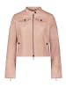 AMBER & JUNE Casual-Jacke mit Stehkragen in Misty Rose