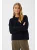 PART TWO Strickpullover LuahPW Oversize fit in Dark Navy