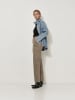 Rosner Kunstlederhose Audrey Straight Pocket in melange