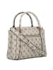 Guess Daryna II Handtasche 28 cm in cream logo