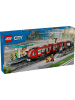 LEGO City Set Straßenbahn mit Haltestelle 60423 - ab 3 Jahren in multicolored