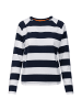 Salzhaut Longsleeve HASELA in Navy-White