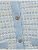 KOTON Cardigan in Blau Karomuster