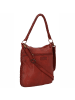 Greenland Nature Femi & Nine Schultertasche Leder 39 cm red