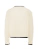 NAEMI Damen Cardigan in Wollweiss