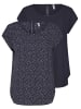 ONLY T-Shirt ONLVIC - 2er Pack in Blau
