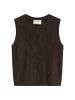 Marc O'Polo Kuscheliger Pullunder cropped in Burnt Coffee