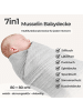 nordic coast company  Musselindecke, Puckdecke, Einschlagdecke, Babydecke Musselin, atmungsaktiv
