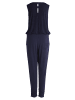 Vera Mont Jumpsuit im Glitzer-Look in Patch Dark Blue/Dark Blue