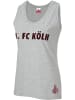 Fußballverein 1. FC Köln Shirt "Tanktop Eulenbergstraße" in Grau