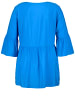 SAMOON Bluse 3/4 Arm in Digital Blue