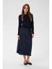 SAINT TROPEZ Langarm-Bluse NoriaSZ Fitted in Night Sky