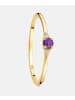 Diamant L'éternel Ring aus 375 Gelbgold mit Amethyst
