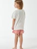 Schiesser Pyjama Girls World Organic Cotton in Weiß