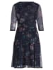 Vera Mont Stufenkleid mit Stufen in Dark Blue/Brown