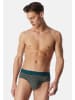 Schiesser Rio Slip / Unterhose 95/5 Cotton in Dunkelblau / blau
