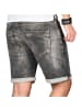 Alessandro Salvarini Jeansshorts Salvarini-Shorts-Multi4 in Grau