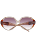 Scotch & Soda Frauen Sonnenbrille Rund Braun