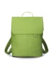 Zwei Mademoiselle.M Daypack 35 cm Laptopfach in kiwi