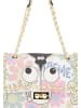 myMo Women Flap Bag in White