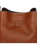 BRIC`s Volterra Schultertasche Leder 20 cm in tobacco