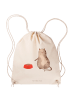 Mr. & Mrs. Panda Jutebeutel Katze Fressen ohne Spruch in Creme