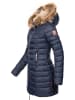 Marikoo Steppmantel Rose-Stepp in Blau