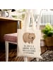 Mr. & Mrs. Panda Tote Bag Wombat mit Spruch in Creme
