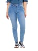 Ulla Popken Jeggings in blue denim