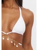 Moda Minx Bikini Top Iris Droplet in White