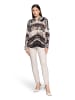 Betty Barclay Businesshose Slim Fit in Grau Beige
