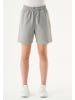Organication Shorts "SHEYMA" in Grau meliert