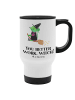 Mr. & Mrs. Panda To Go Becher Halloween Hexenpower mit Spruch in Weiß