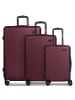 Smartbox Edition 05 4 Rollen Kofferset 3-teilig in burgundy
