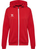 Hummel Hummel Zip Hoodie Hmlauthentic Multisport Damen Atmungsaktiv Schnelltrocknend in TRUE RED