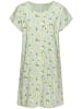 VIVANCE DREAMS Nachthemd in grün-gemustert