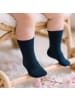 Yalion 12er-Set Yalion Baby Stoppersocken, Baumwolle, rutschfest, dunkelblau, bunt
