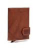 The Chesterfield Brand Portland - Kreditkartenetui 6cc 10 cm RFID (light grey) in cognac