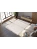 Vivorum Wohnzimmer Teppich – Kurzflorteppich Reef 225 in creme