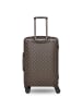Lazarotti Palermo 4 Rollen Trolley M 66 cm dark brown 1
