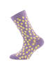 ewers 2er-Set Socken 2er Pack Ringel/Graphik in h.himbeere-blau violett