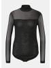 comma CI T-Shirt Body langarm in Schwarz