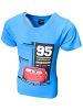 Disney Cars 2er-Set: T-Shirt Disney Cars Lightning McQueen in Blau-Weiß