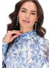 faina Women Blouse in blue multicolor