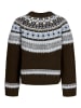 JJXX Norwegerpullover Strickpullover Jxkristin in demitasse